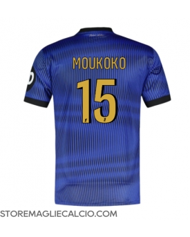 OGC Nice Youssoufa Moukoko #15 Maglia Gara Terza Repliche 2024-25 Maniche Corte